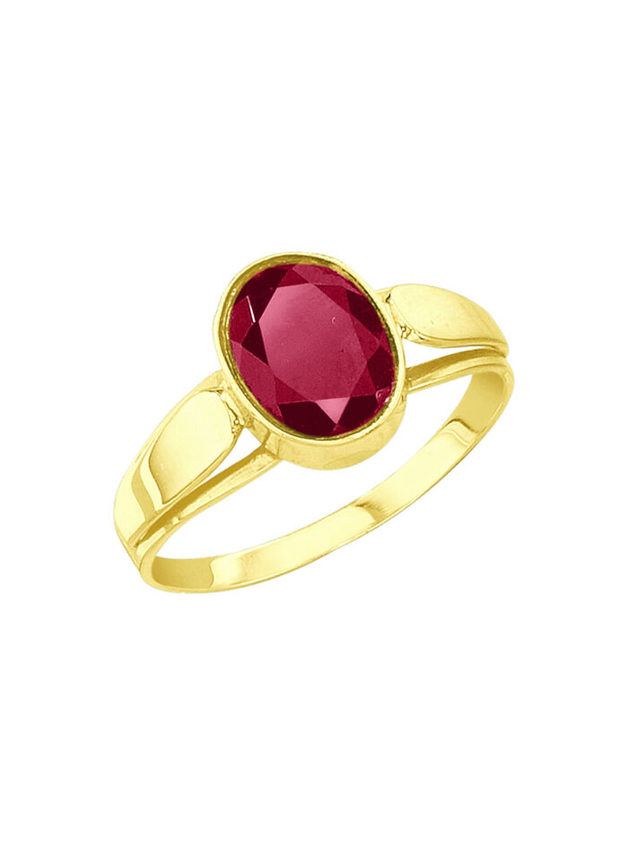 Schicker Damenring mit echt Granat 