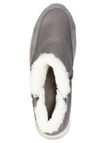 ELENA EDEN, gefütterte Damen-Boots, Winterschuhe, Weite H, mit herausnehmbarem Fussbett GRAU