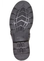 Andrea Conti Stiefel mit flauschigem, umschlagbaren Kragen SCHWARZ