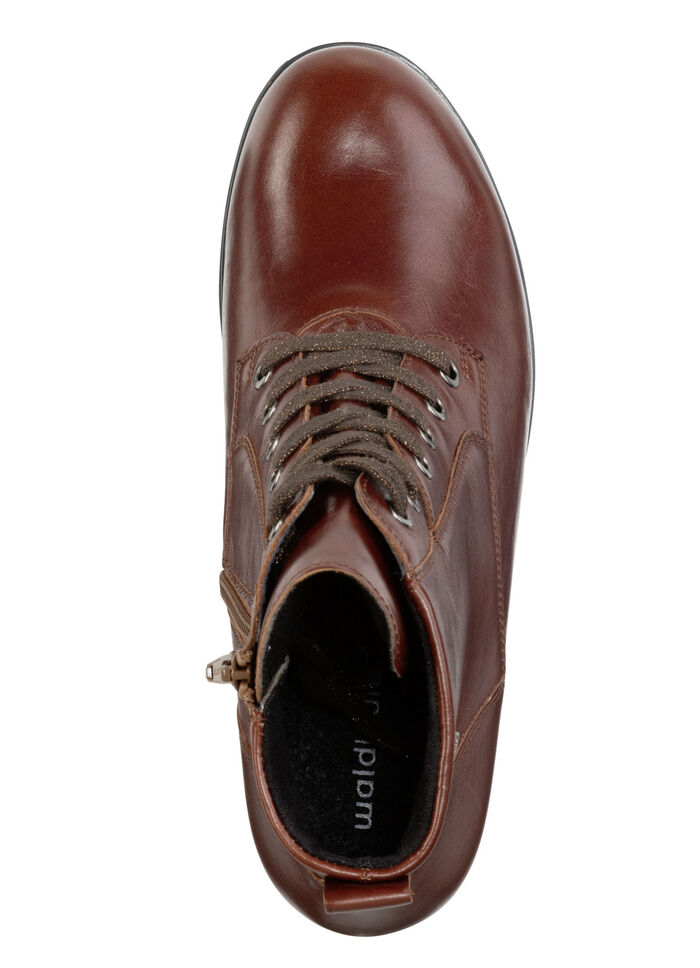 Waldläufer, atmungsaktive Damen-Stiefeletten, Weite H, mit herausnehmbarem Fussbett BRAUN