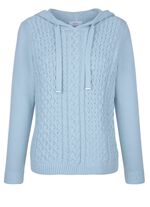 Kapuzenpullover aus reiner Baumwolle 