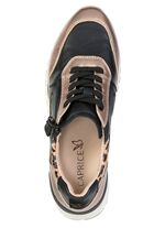 Caprice, trendige Damen-Sneaker, Weite G, mit herausnehmbarem Lederfussbett 