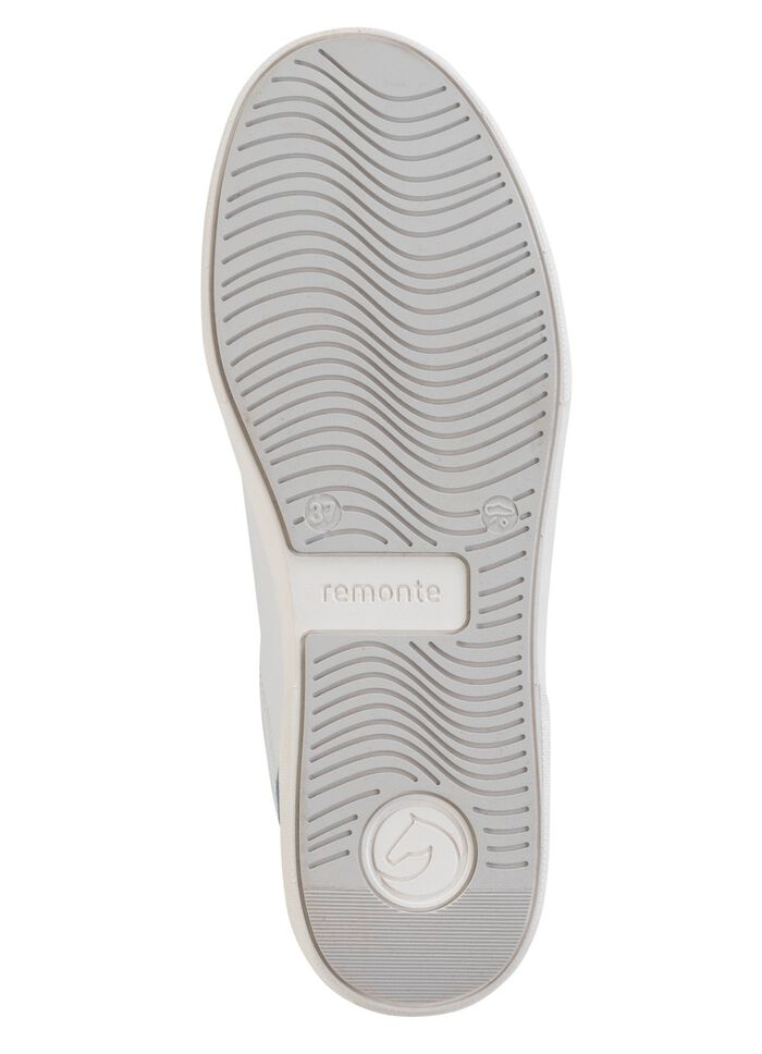 Remonte Sneaker aus Nappa- und Veloursleder mit Metallic-Besatz 