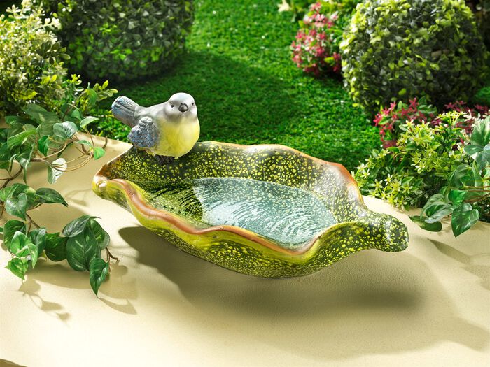 Vogeltr&auml;nke Blaumeise aus hochwertiger Keramik 