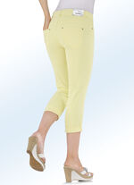 Magic-Capri-Jeans in 5-Pocket-Form VANILLE