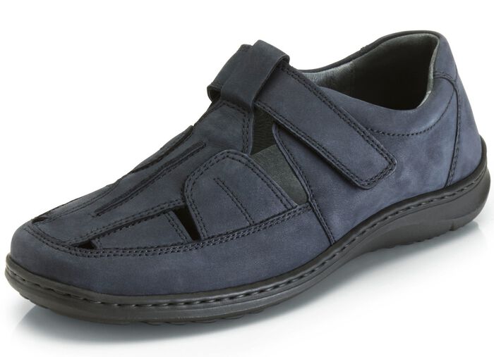 Waldl&auml;ufer Slipper mit luftigen Durchbr&uuml;chen MARINE