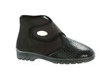 Damen-Klett-Stiefel SCHWARZ