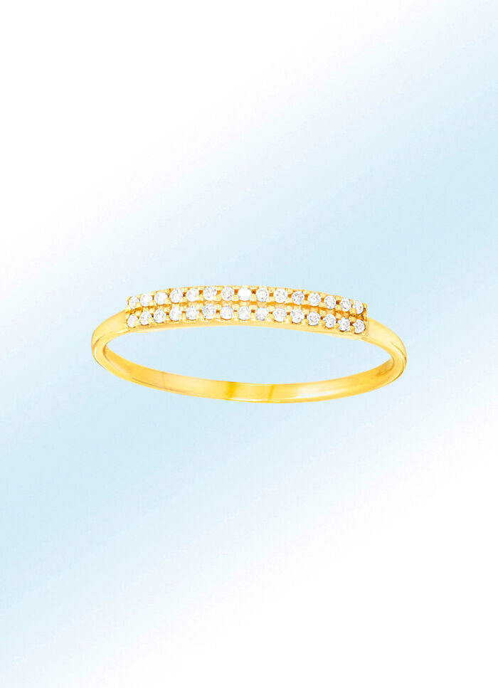 Damenring mit 30 Diamanten 