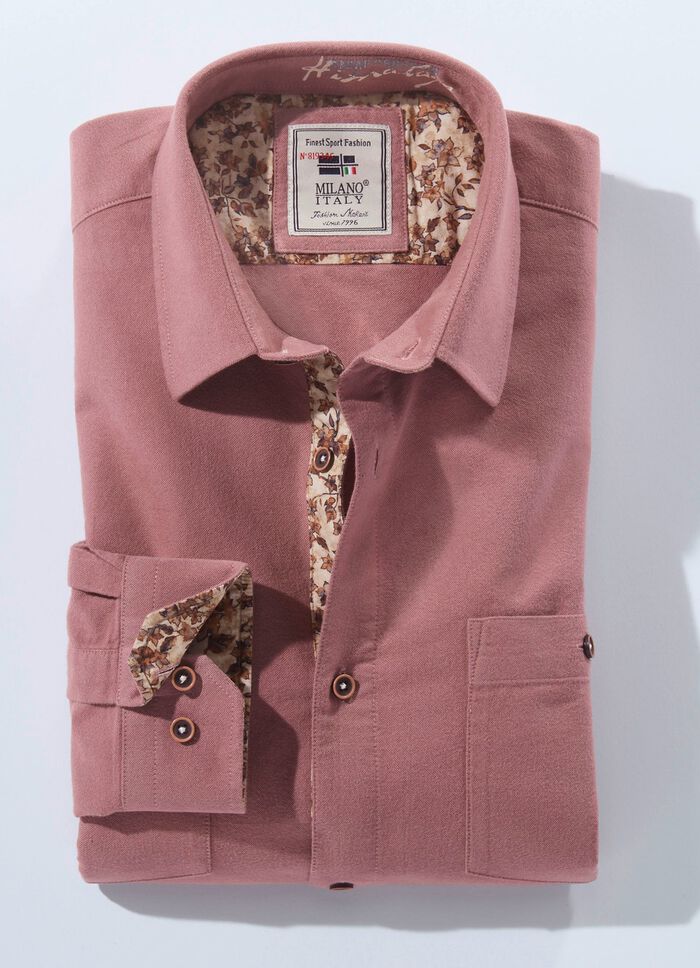 Markantes &laquo;Milano Italy&raquo;-Hemd in 3 Farben 