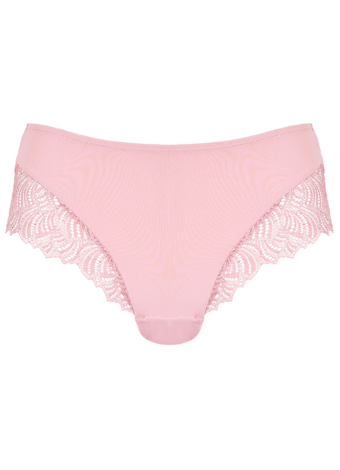 Naturana Slip mit zarter Elastikspitze ROSÉ