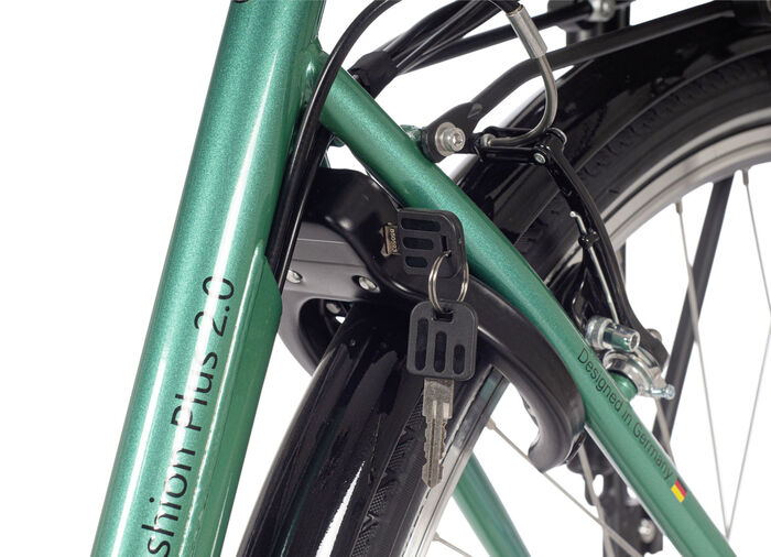 Zeitlos, elegantes City-E-Bike mit komfortabler Ausstattung   