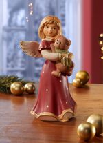 Engel mit Teddy aus dem Hause Goebel BORDEAUX