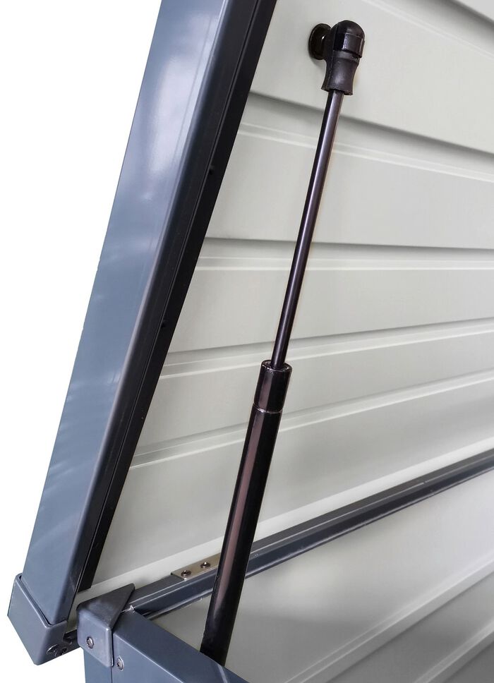 Auflagenbox, 350 Liter, aus verzinktem Stahl 