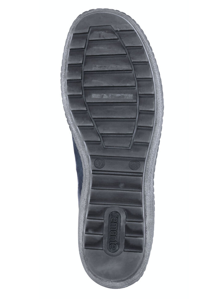 Remonte, bequeme Damen-Sneaker, Weite G, mit herausnehmbarem Fussbett BLAU