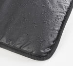 Aufrollbares Schurwoll-Sitzkissen 