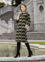 Kleid in Schlupfform 