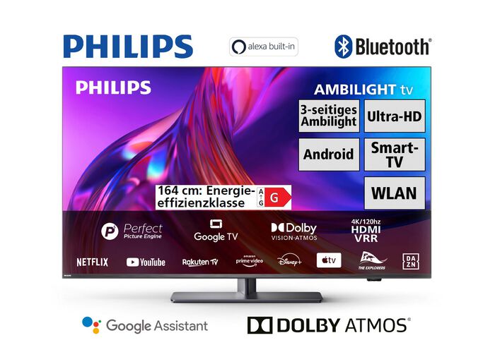 Philips PUS8808/12 4K-Ultra-HD-LED-Fernseher 