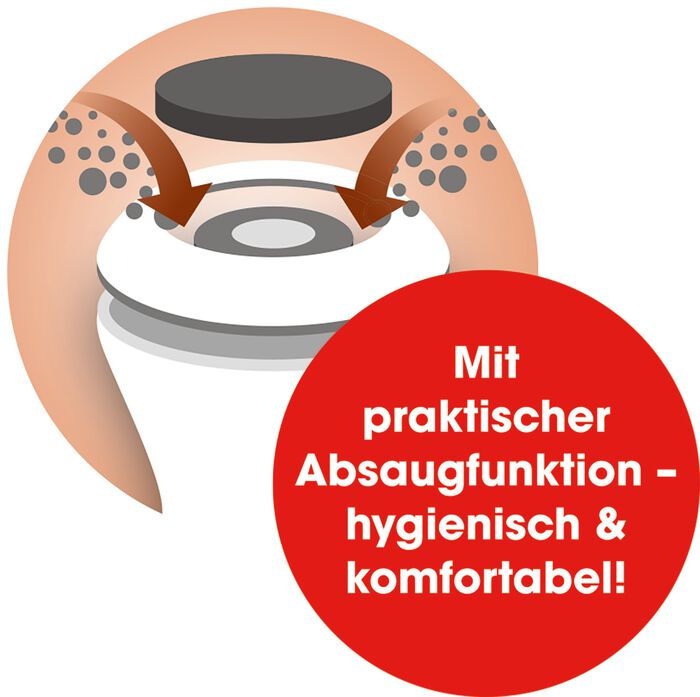 Batteriebetriebener Hornhautentferner von Vitalmaxx 