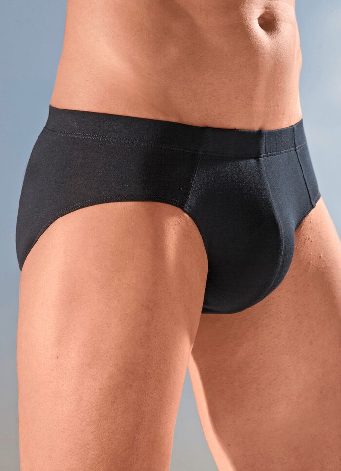 Schiesser, Dreierpack Slips mit Dehnbund 