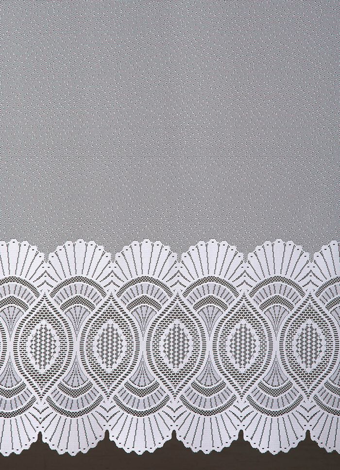 Blumenfenster-Vorhang mit Universalschienenband 