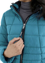 Funktionsjacke mit abnehmbarer Kapuze