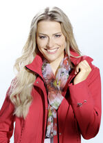 Schal mit ansprechenden Blütenmotiven 