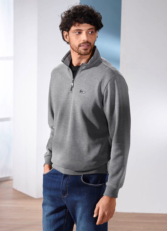 Troyer von &laquo;Milano Italy&raquo; GRAU MELIERT