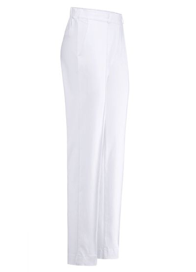 Hose mit Ziersteppungen 