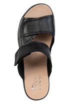 ELENA EDEN, bequeme Damen-Pantoletten, Weite H, mit herausnehmbarem Fussbett 