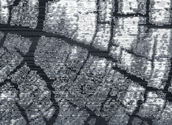 Teppich im naturnahen Baumstamm-Design GRAU