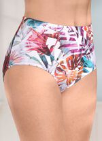 Laurina Viererpack Slips mit farbenfrohem Druckdessin 