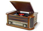Nostalgie-Stereoanlage mit MP3-Direktaufnahmefunktion 