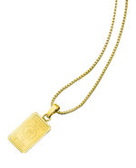 Wundervolle Feingoldbarren-Anhänger 