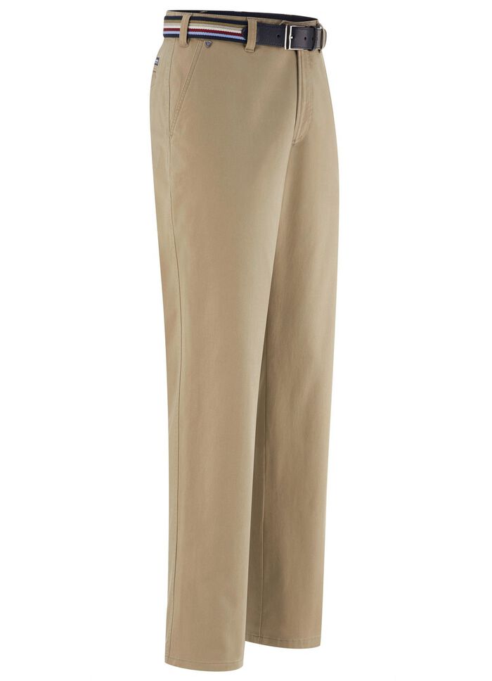 &laquo;Br&uuml;hl&raquo;-Hose mit G&uuml;rtel in 3 Farben 