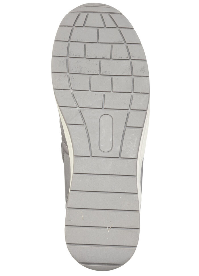 ELENA EDEN, gefütterte Damen-Boots, Winterschuhe, Weite H, mit herausnehmbarem Fussbett GRAU