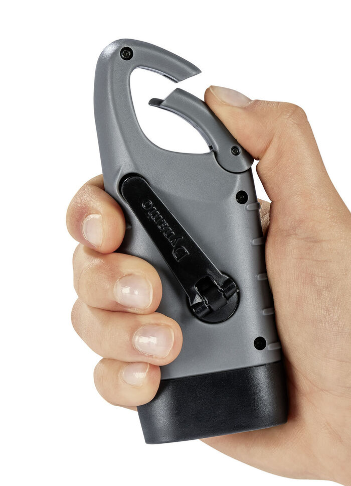 Solar-Taschenlampe für Notfälle und Stromausfall 