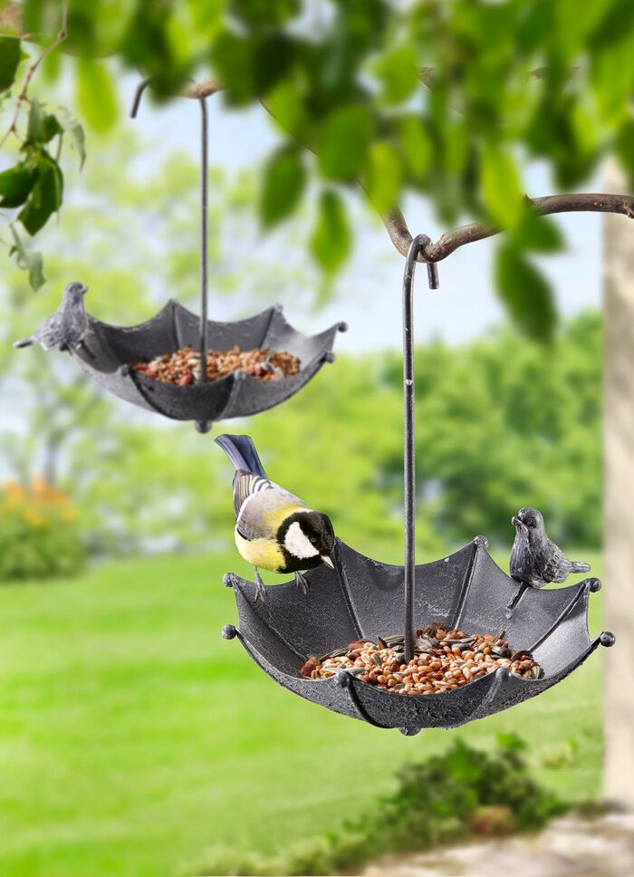 Vogelfutterstelle im 2er-Set 