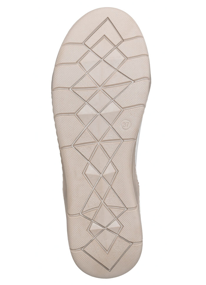 Gemini Stiefelette mit zwei Reissverschlüsse WEISS