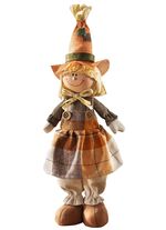 Witzige Vogelscheuche 