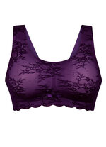 Superbequemer Anita BH aus elastischer Spitze VIOLETT