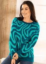 Pullover in Jacquard-Dessin 