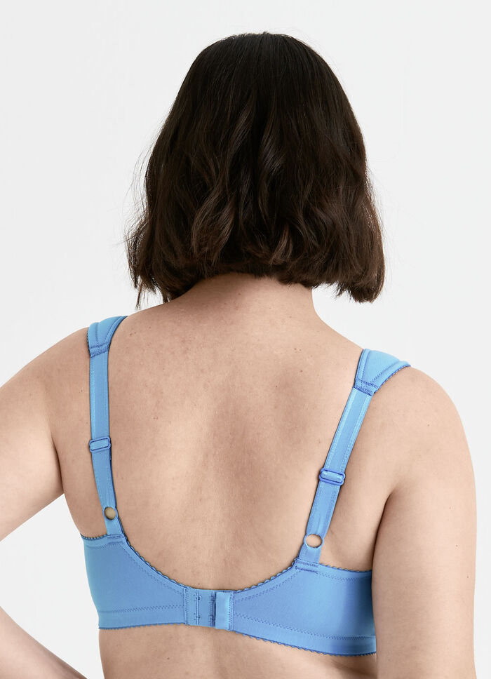 Miss Mary BH mit elastischen Spitzeneins&auml;tzen T&Uuml;RKISBLAU