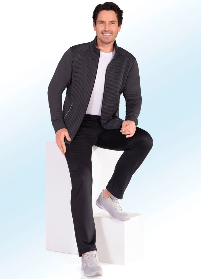 Freizeitanzug von &laquo;LPO&raquo;  ANTHRAZIT-SCHWARZ