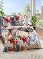 Bettwäsche-Garnitur aus 100% Baumwolle 