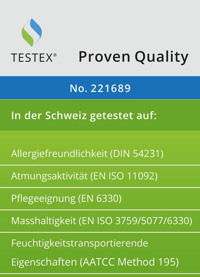 Erstklassige Daunendecken-&laquo;Sonderserie blau & creme&raquo; aus dem Schwarzwald 
