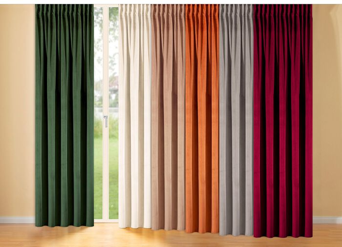 Energiespar-Verdunkelungsschal mit Multifunktionsband CREME