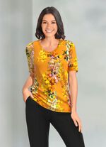 Shirt mit Rundhalsausschnitt  