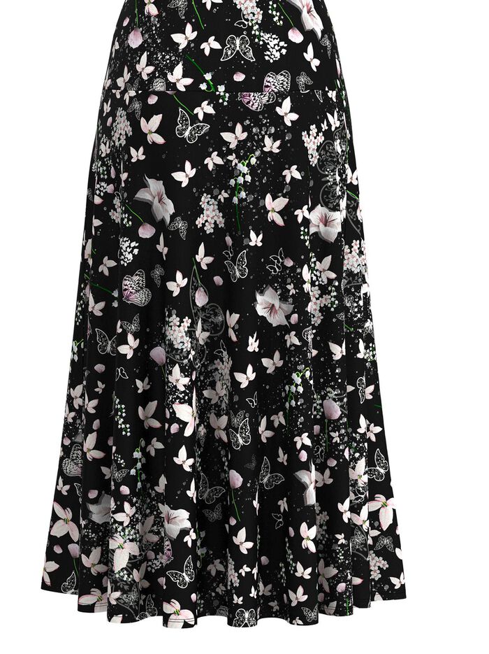 Rock mit figurg&uuml;nstiger Passe 