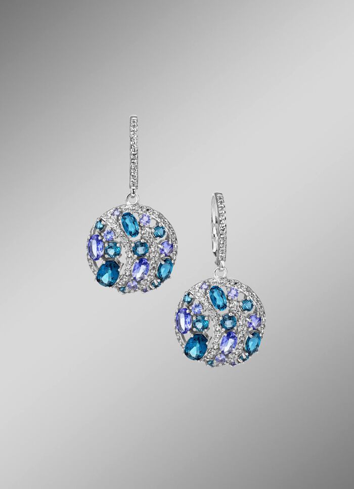 Tanzende Eleganz f&uuml;r Ihre Ohren: Ohrringe mit echten Edelsteinen 