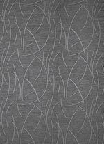 &Uuml;bergardine  mit Universalschienenband ANTHRAZIT